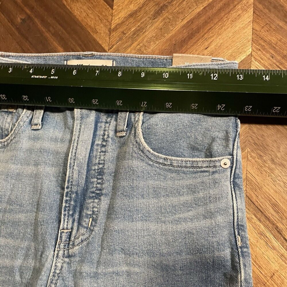 Madewell Jeans The Perfect Vintage Denim Raw Frayed Hem 5 Pocket Sz 23 New - Picture 6 of 9